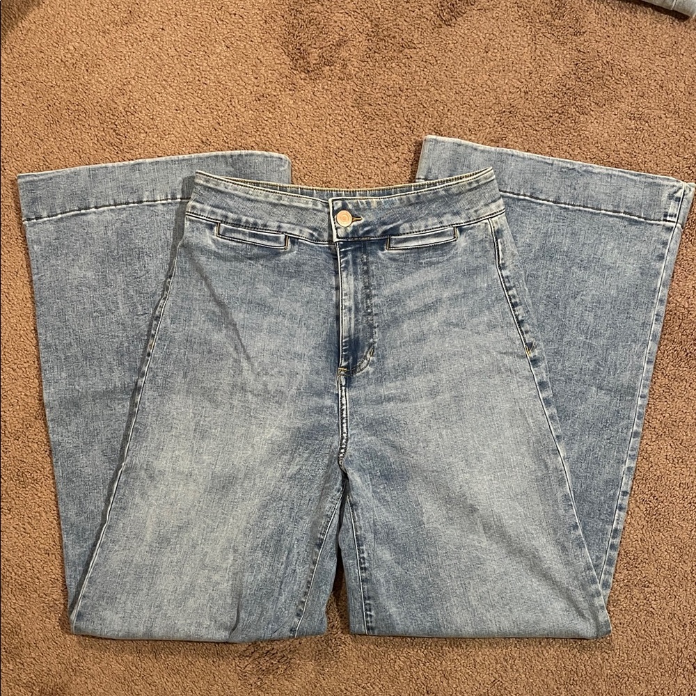 LC Lauren Conrad Light Blue Flare Jeans